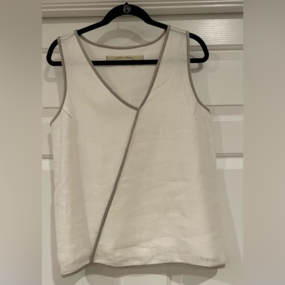 Cynthia Ashby linen set. Perfect condition.